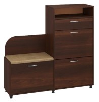 Обувница Пехотин Б-5 Орех фото №1 — интернет-магазин Desire.md