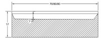 Душевой поддон Manopera Raisa 80x80