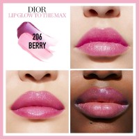 Бальзам для губ Christian Dior Lip Glow to the Max Colour Reviver 206 Berry