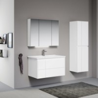 Dulap cu lavoar Orka Likya 80 White (08513) imaginea #3 — magazin online Desire.md