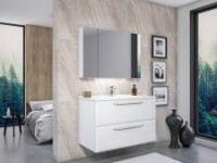 Шкаф с умывальником Orka Nuvola 80 White (12003) фото №2 — интернет-магазин Desire.md