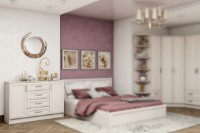 Comodă Астрид-Мебель Принцесса 18 3D Frasin Anchor Alb imaginea #2 — magazin online Desire.md