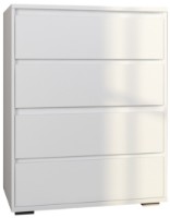 Комод Sokme Лайн 4Ш Белый