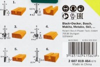 Set de freze Bosch 2607019464 6px6 imaginea #4 — magazin online Desire.md