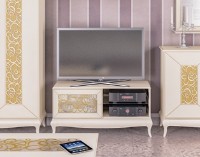 Тумба под ТВ Неман Гармония MH-120-05 Крем/Патина фото №2 — интернет-магазин Desire.md