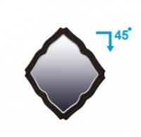 Oglindă Неман Тиффани MH-122-08 Wenge imaginea #2 — magazin online Desire.md