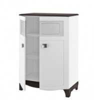 Dulăpior Неман Тиффани MH-122-25 Alb Semiluciu/Wenge imaginea #2 — magazin online Desire.md