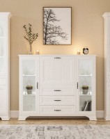 Тумба Неман Юнона MH-132-19 Белый Текстурный фото №2 — интернет-магазин Desire.md