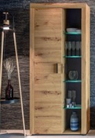 Vitrină Sokme Фокус 1892x338x869mm Stejar Artisan imaginea #3 — magazin online Desire.md