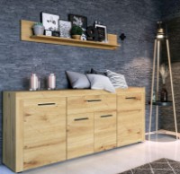 Comodă Sokme Фокус 4Д1Ш Stejar Aristan imaginea #3 — magazin online Desire.md