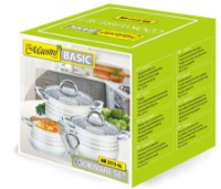 Набор посуды Maestro MR-3513-6L фото №3 — интернет-магазин Desire.md