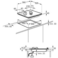 Газовая панель Electrolux EGS6436SX фото №4 — интернет-магазин Desire.md