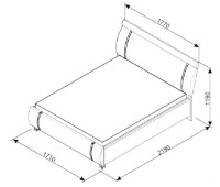 Pat Ambianta Cristal 1.6m Maro imaginea #2 — magazin online Desire.md