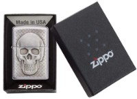 Brichetă Zippo 29818 Skull with Brain Surprise