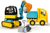 Set de construcție Lego Duplo: Truck & Tracked Excavator (10931) imaginea #5 — magazin online Desire.md