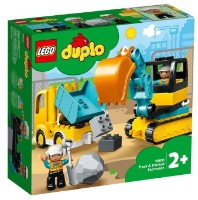 Set de construcție Lego Duplo: Truck & Tracked Excavator (10931) imaginea #2 — magazin online Desire.md
