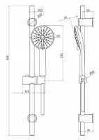 Set pentru duș Deante Joko NBJ 05PK imaginea #2 — magazin online Desire.md