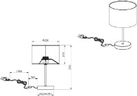 Настольная лампа Trio Hostel (508200179) фото №3 — интернет-магазин Desire.md