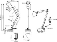 Настольная лампа Trio Rado (527690132) фото №5 — интернет-магазин Desire.md