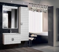 Dulap pentru lavoar КМК Адель 620 Alb (0460.15) imaginea #3 — magazin online Desire.md