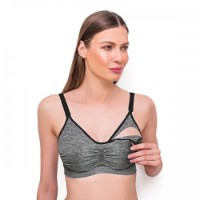 Sutien pentru alaptat BabyOno B70-75 (506/34) Gray  imaginea #4 — magazin online Desire.md