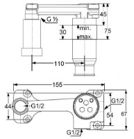 Внутренняя часть смесителя Kludi Zenta (38243) фото №3 — интернет-магазин Desire.md