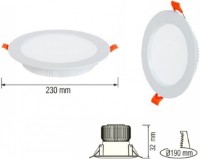 Lampă încorporabilă Horoz Alexa-30 4200K (016 048 0030)