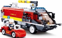 Set de construcție Sluban Fire Airport Firecar (B0808) imaginea #3 — magazin online Desire.md