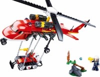 Set de construcție Sluban Fire Helicopter (B0807) imaginea #2 — magazin online Desire.md
