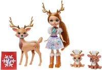 Păpușa Enchantimals Reindeer Family (GNP17)