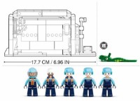 Set de construcție Sluban Racing Team F1 Maintenance Station (B0765) imaginea #3 — magazin online Desire.md