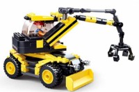 Set de construcție Sluban Town Excavator 2 Into1 (B0805) imaginea #4 — magazin online Desire.md