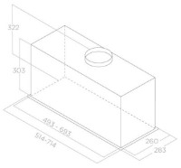 Hota Elica Lane WH/A/52 imaginea #3 — magazin online Desire.md