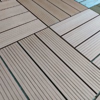 Scandura pentru terasa DIY H07 Dark Brown Plastic Composite (white base) imaginea #2 — magazin online Desire.md