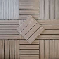 Scandura pentru terasa DIY H07 Dark Brown Plastic Composite (white base) imaginea #1 — magazin online Desire.md