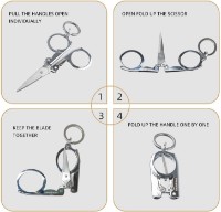 Брелок Munkees Folding Scissors фото №4 — интернет-магазин Desire.md