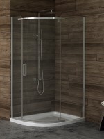 Cabină de duș New Trendy New Komfort Offset 120x85x195 Hinged K-0440 