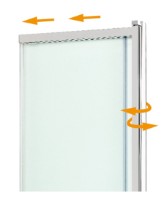 Шторка для ванной New Trendy Sensi P-0037 85x150cm (11817) фото №5 — интернет-магазин Desire.md