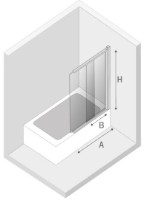 Paravan pentru cada New Trendy Sensi P-0038 100x150cm (11818) imaginea #2 — magazin online Desire.md