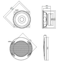 Автомобильные колонки Blaupunkt ICx 401  фото №3 — интернет-магазин Desire.md