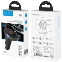 FM-модулятор Hoco E41 Black фото №4 — интернет-магазин Desire.md