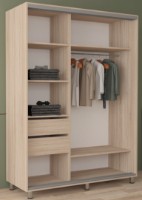 Шкаф-купе Mobildor-Lux Aron Mirror 160x220 Oak Sonoma (aron1325) фото №2 — интернет-магазин Desire.md