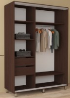 Шкаф-купе Mobildor-Lux Aron 110x220 (2226 Wenghe) фото №2 — интернет-магазин Desire.md