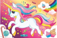 Пазл Trefl 100 Beautiful unicorn (16386)