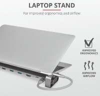 Разветвитель Trust Dalyx Aluminium 10-in-1 USB-C Multi-Port Docking Station (23417) фото №4 — интернет-магазин Desire.md