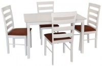 Masă pentru bucătărie Evelin Gloria White imaginea #2 — magazin online Desire.md