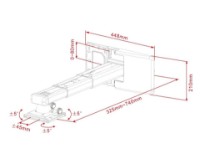 Suport proiector Multibrackets M Projector Short Throw Delux 365-635 Medium imaginea #3 — magazin online Desire.md