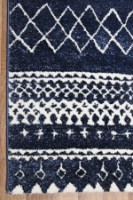 Ковёр Eko Hali Exen EX 05 Navy White 1.60x2.30m фото №2 — интернет-магазин Desire.md