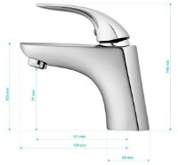 Смеситель для умывальника Fala Tarragona 75740 фото №5 — интернет-магазин Desire.md