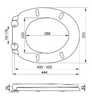 Capac de toaletă Fala 75470 imaginea #5 — magazin online Desire.md